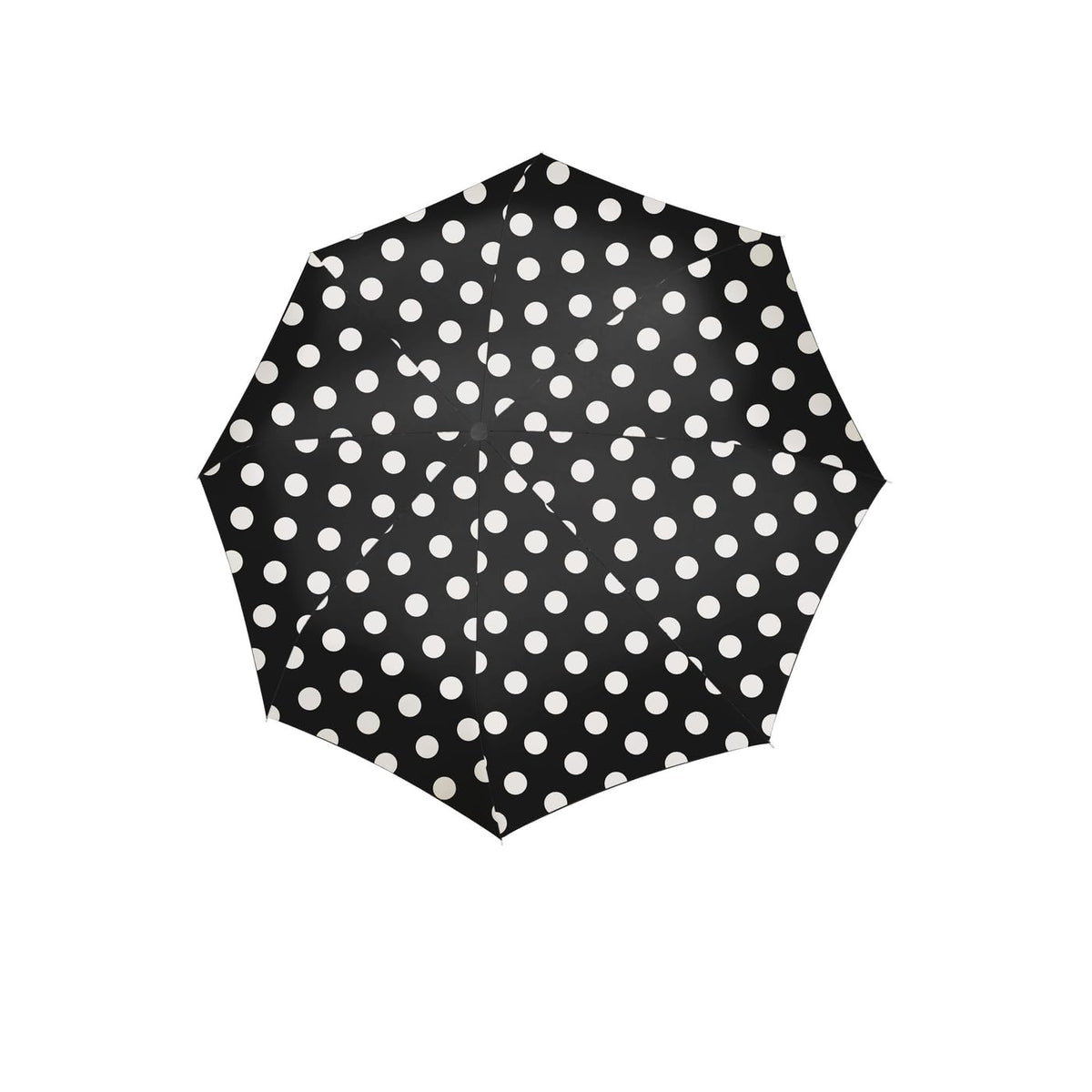 reisenthel umbrella pocket classic - Wind-Resistant Folding Umbrella dots white