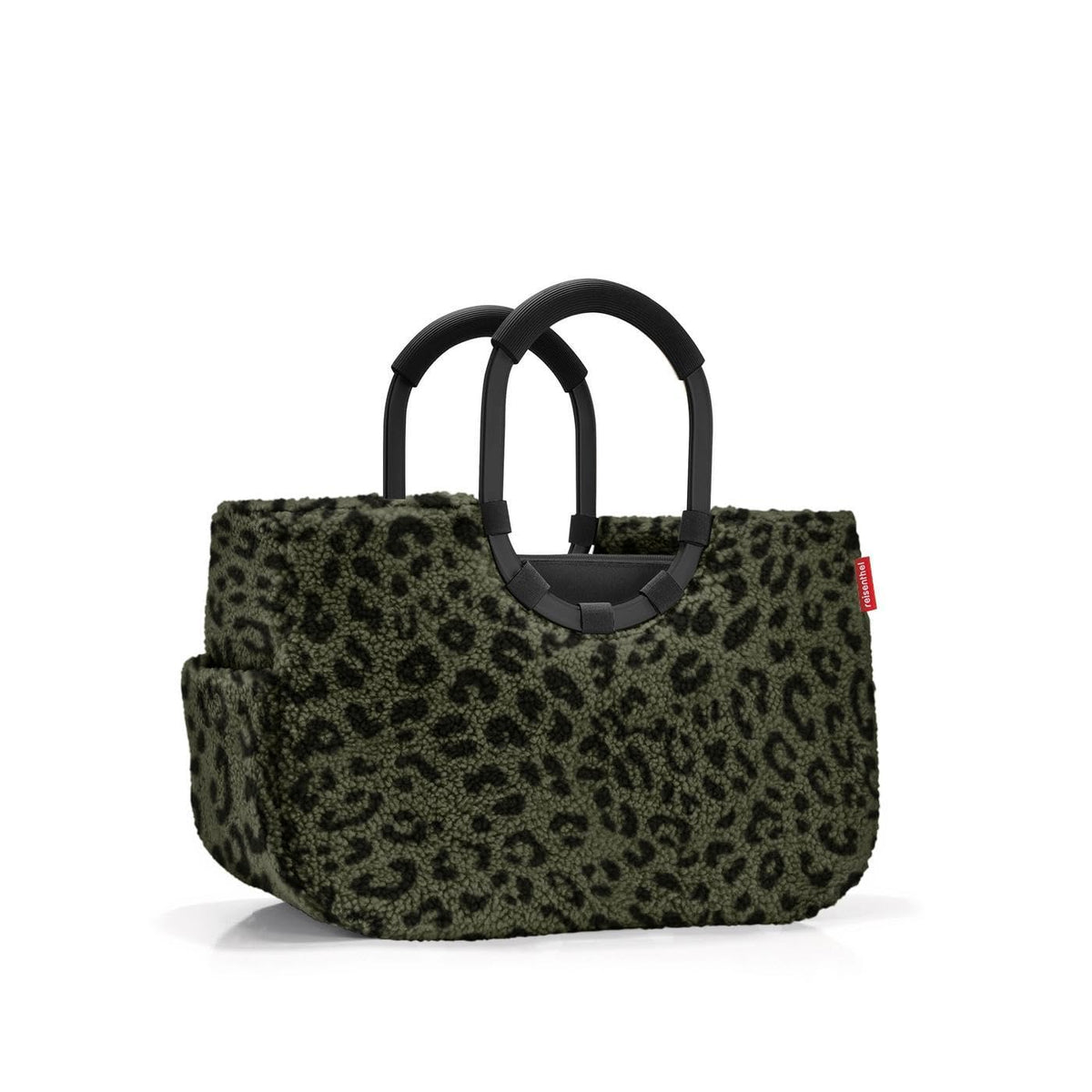 reisenthel loopshopper M Teddy Leo Olive - Reusable Polyester Women's Tote Bag