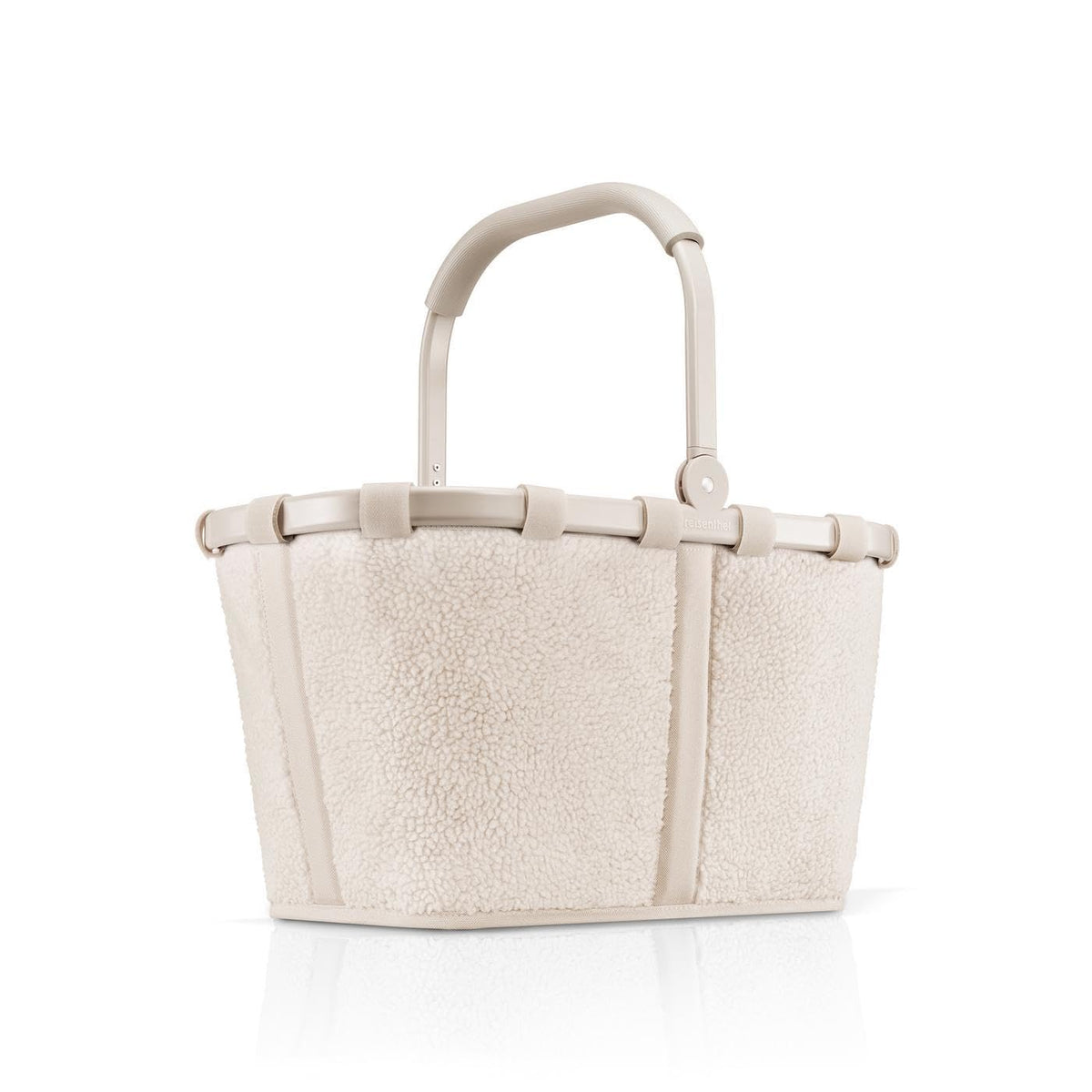 reisenthel Carrybag Shopping Basket Teddy Sand Polyester