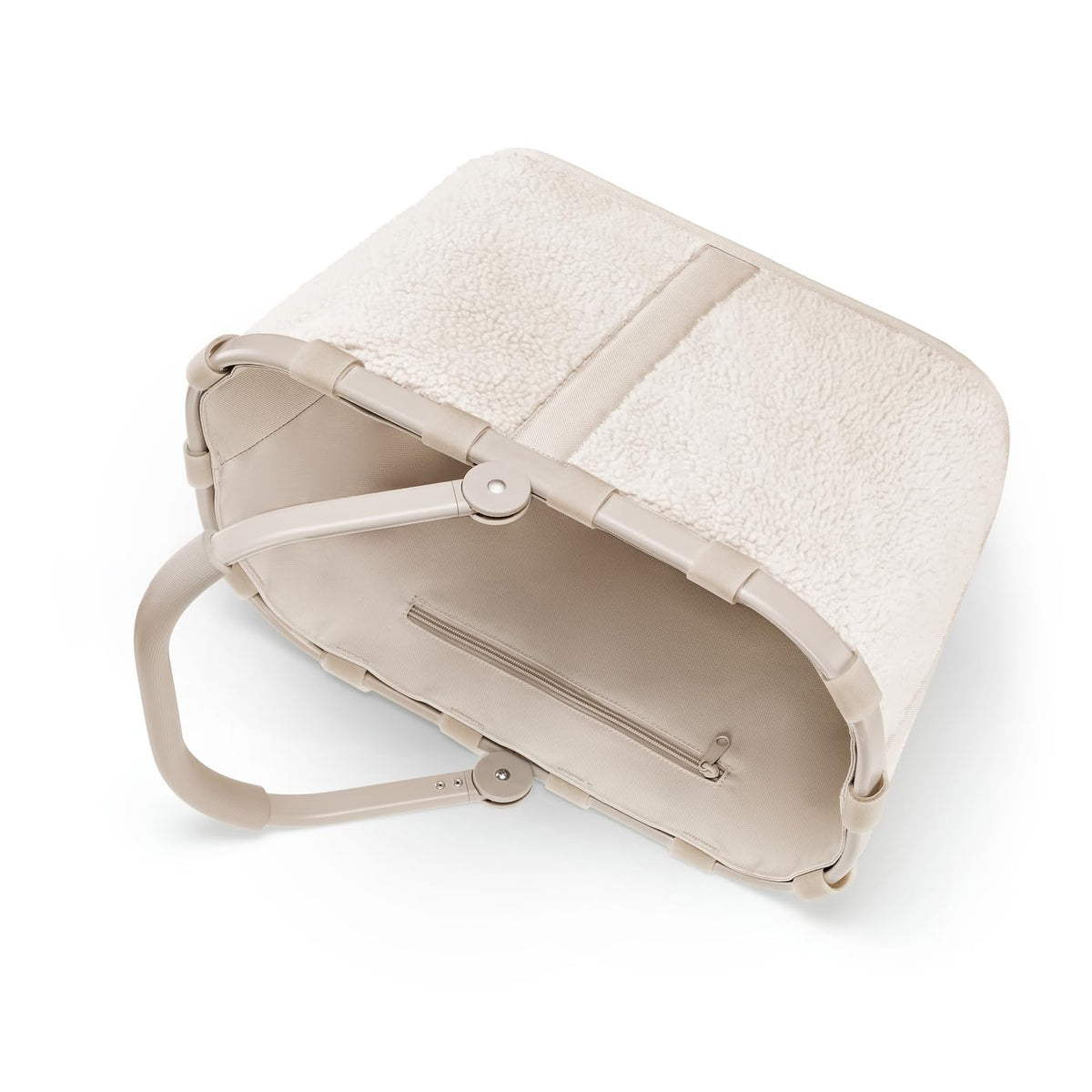 reisenthel Carrybag Shopping Basket Teddy Sand Polyester