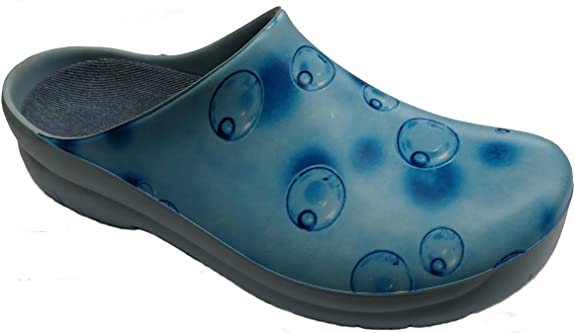 Birkenstock Birki garden shoe clog blubber dream Regular blue - Bartel-Shop