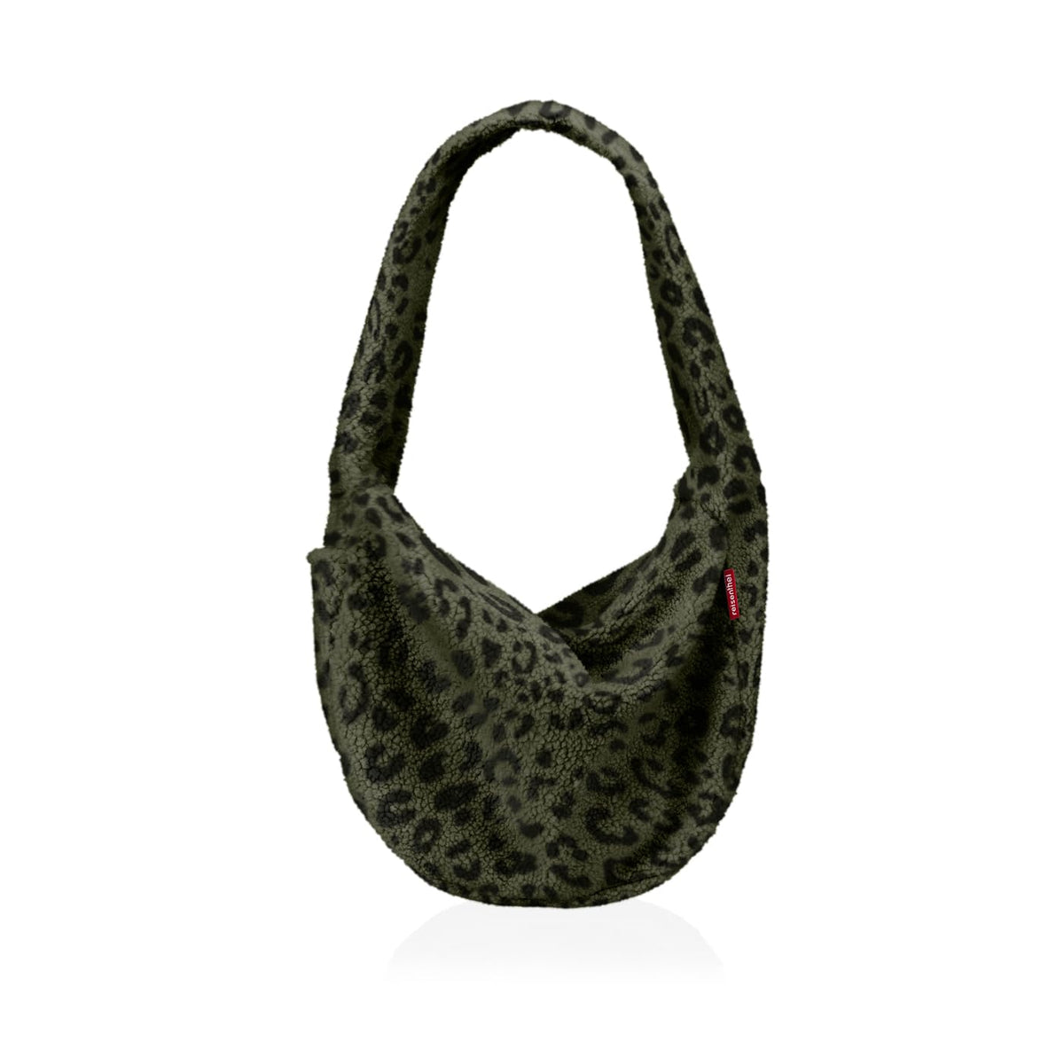 reisenthel moonbag Teddy Leo Olive - Polyester Hobo Shoulder Bag with Bottle Holder