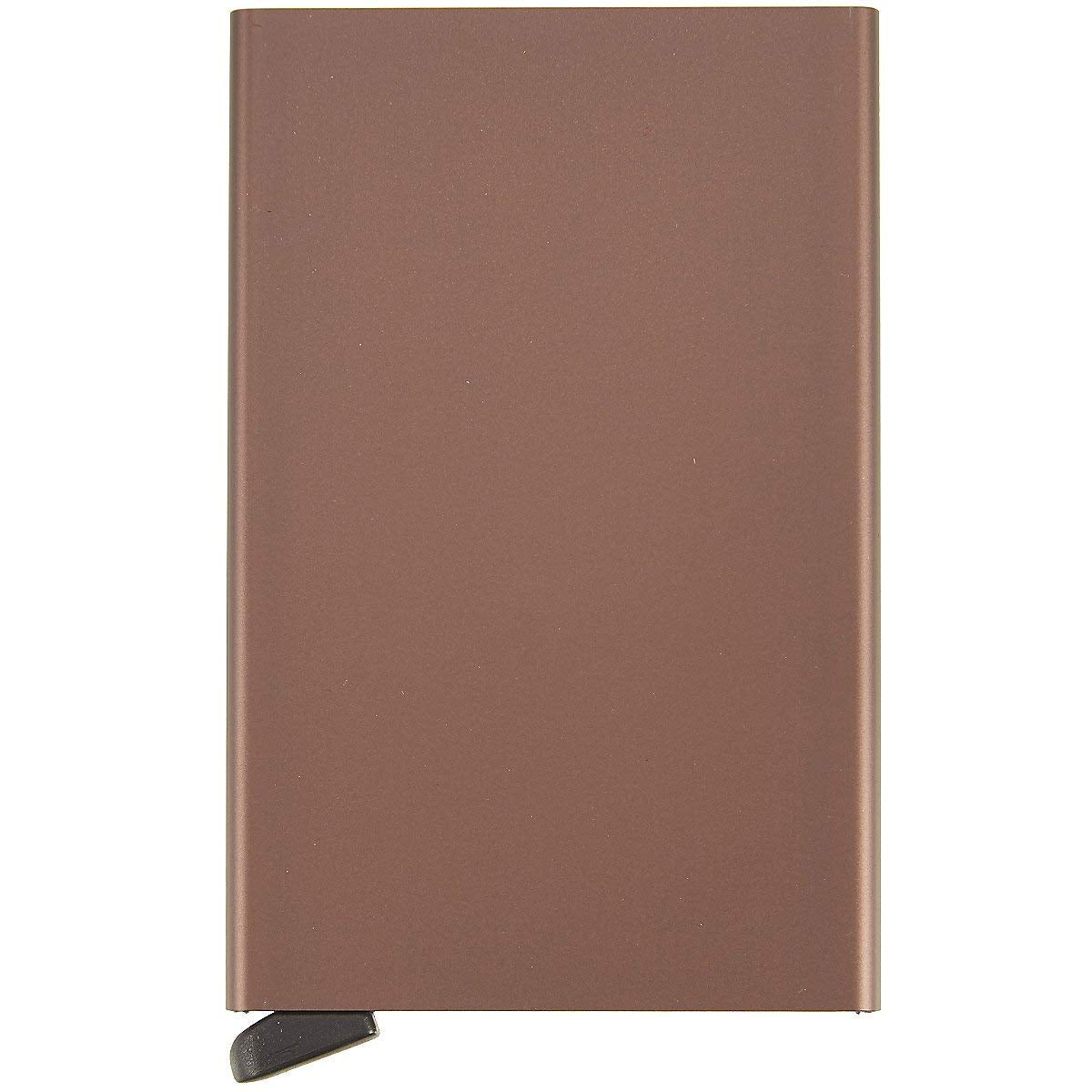 Secrid Miniwallet Vintage Brown Leather RFID Card Holder for Men and Women