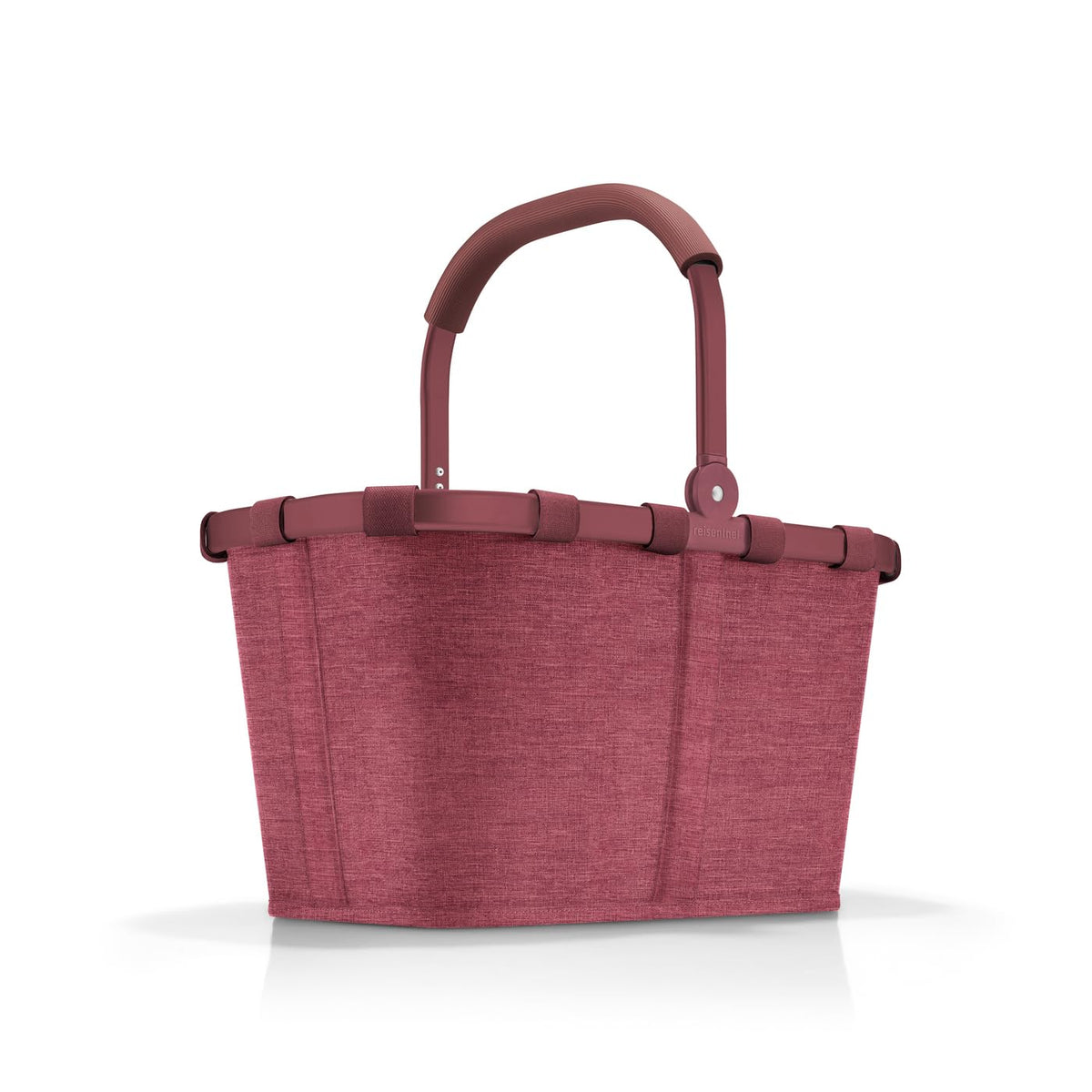 reisenthel Carrybag Shopping Basket 22L Twist Maroon Polyester