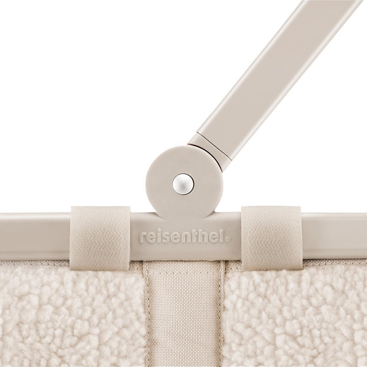 reisenthel Carrybag Shopping Basket Teddy Sand Polyester