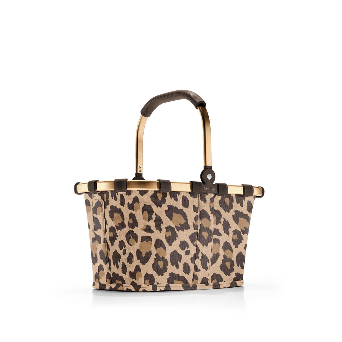 reisenthel Carrybag XS Frame Leo Macchiato - Small Shopping Basket