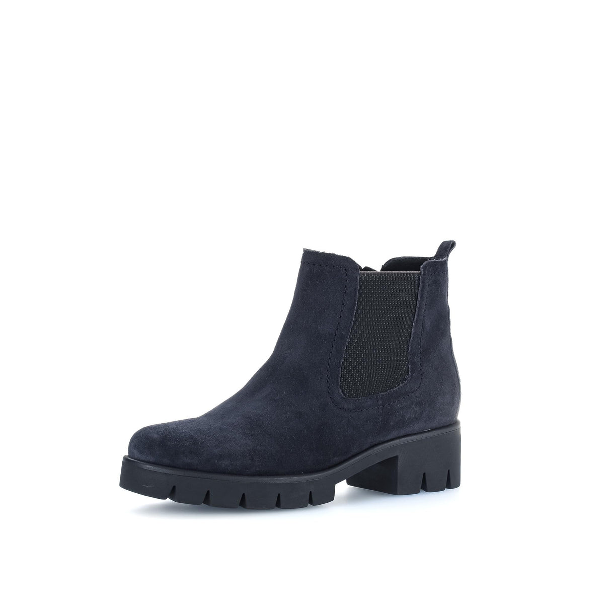 Gabor Women Ankle Boots Blue Suede Size 38.5 EU