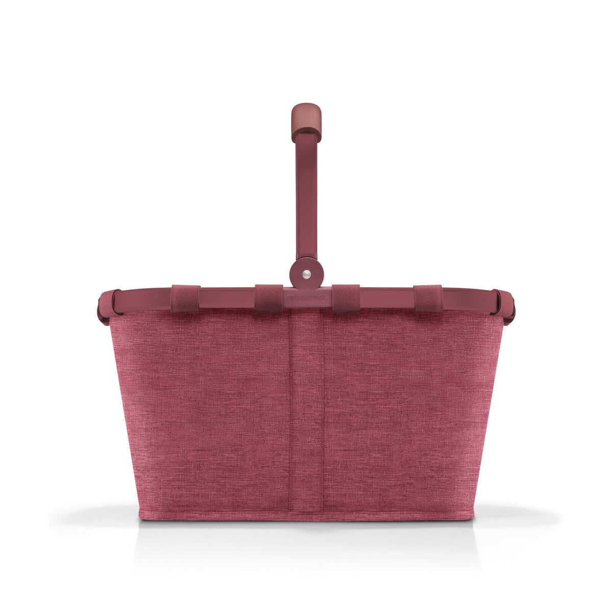 reisenthel Carrybag Shopping Basket 22L Twist Maroon Polyester