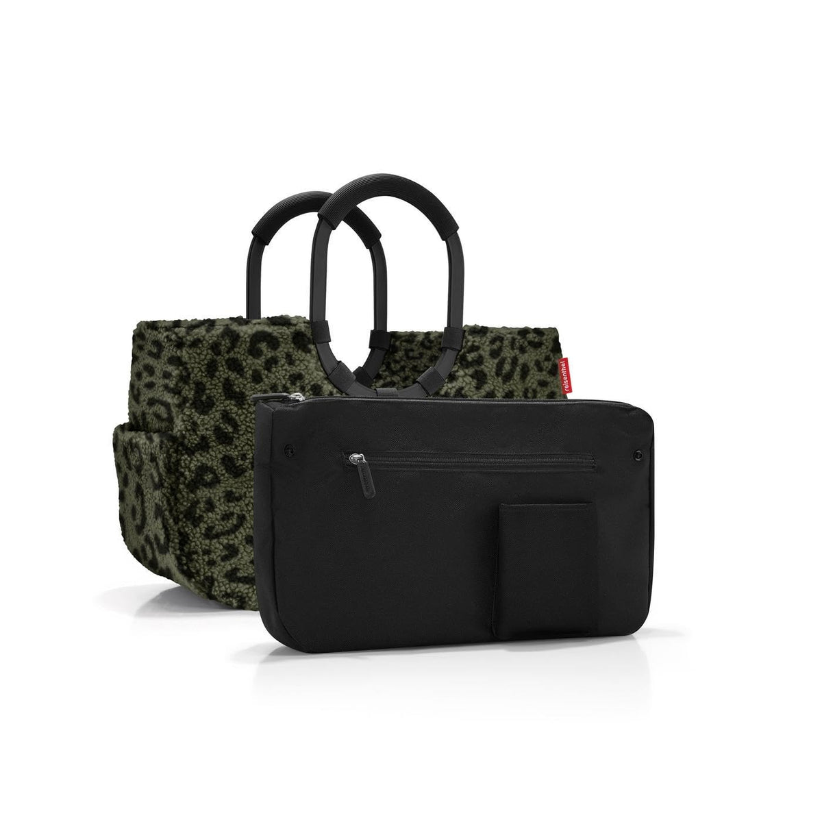 reisenthel loopshopper M Teddy Leo Olive - Reusable Polyester Women's Tote Bag