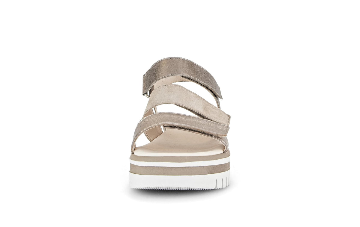 Gabor Women Sandals Leather Mutaro Kombi 62 Size 7.5 UK