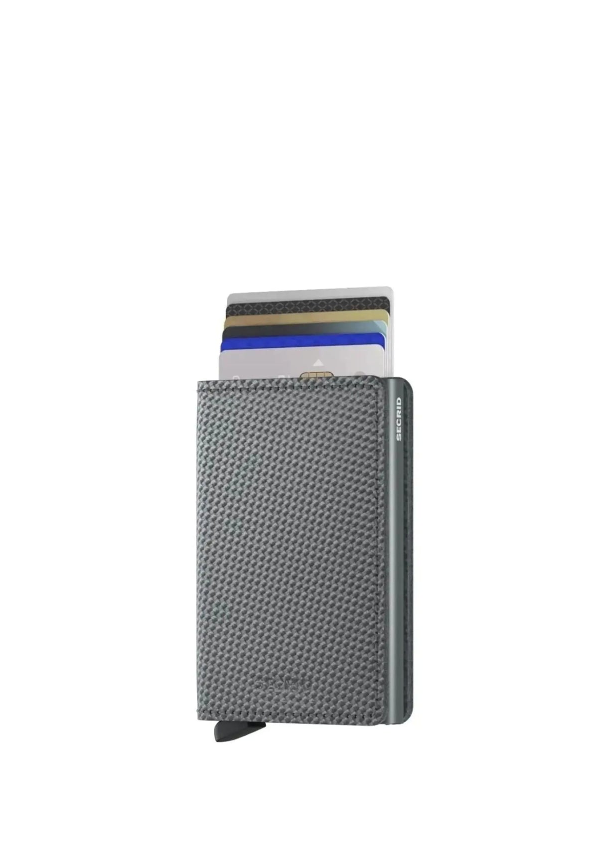 Secrid Slimwallet Cool Grey - Wallet with Pop-Up Coin Pocket