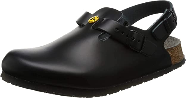 Birkenstock Professional Clog Tokio ESD Regular black Natural leather - Bartel-Shop