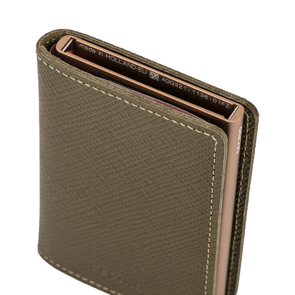 Secrid Slimwallet Olive - RFID Wallet One Size