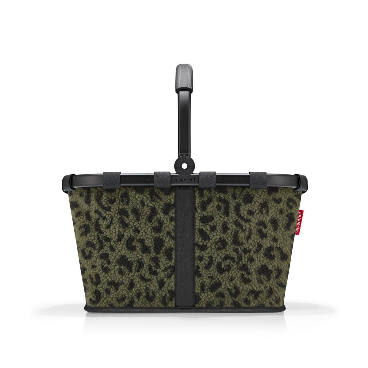reisenthel Carrybag Shopping Basket - Polyester Tote in Teddy Leo Olive