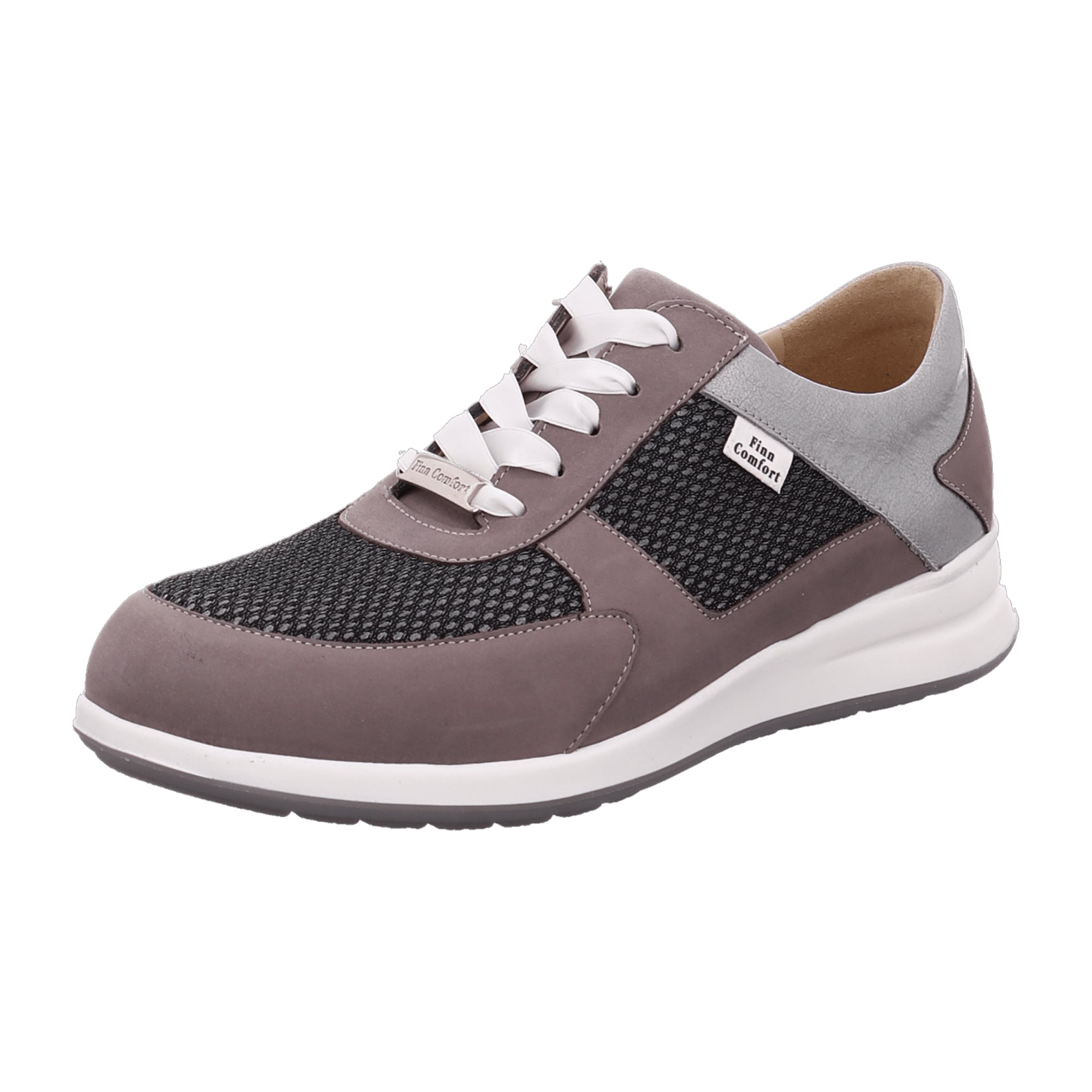 Finn Comfort Corato Women's Comfortable Walking Shoes - Stylish Grey