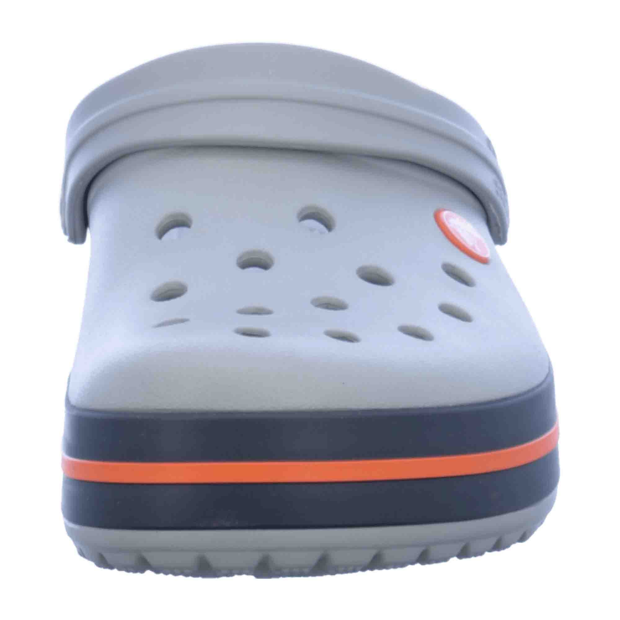 CROCS Crocband Men's Clogs - Stylish & Comfortable Grey Footwear