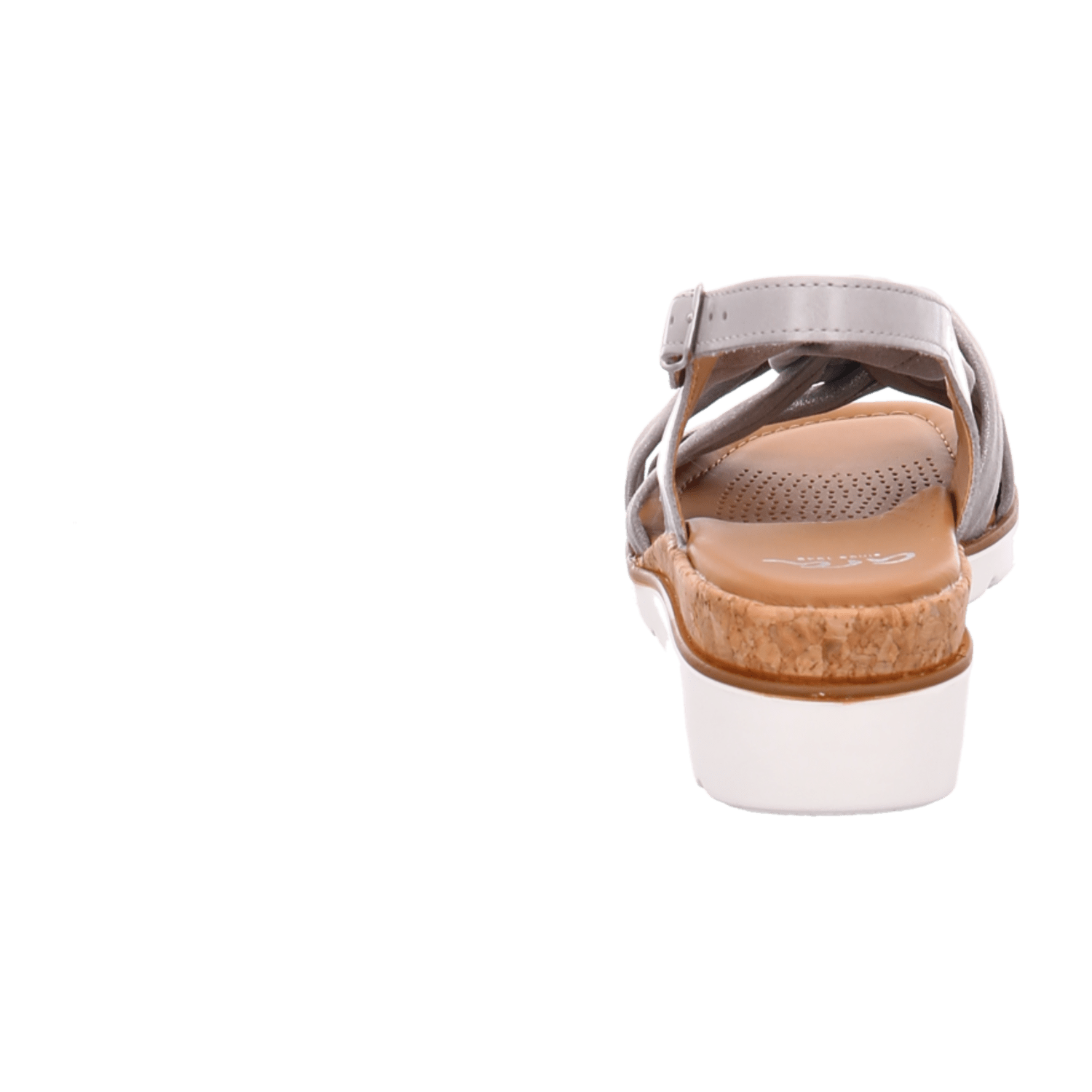 ARA Women's Sandals Smooth Leather Beige with Ankle Strap and Buckle Open Toe - Bartel-Shop