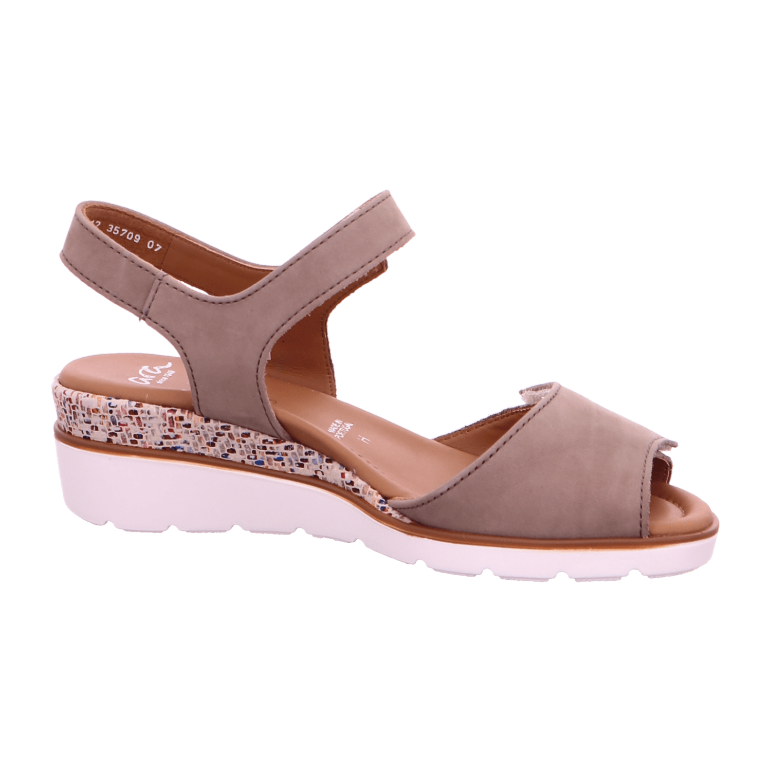 ARA Lugano S Wedge Heel Women's Shoes in Beige - Bartel-Shop