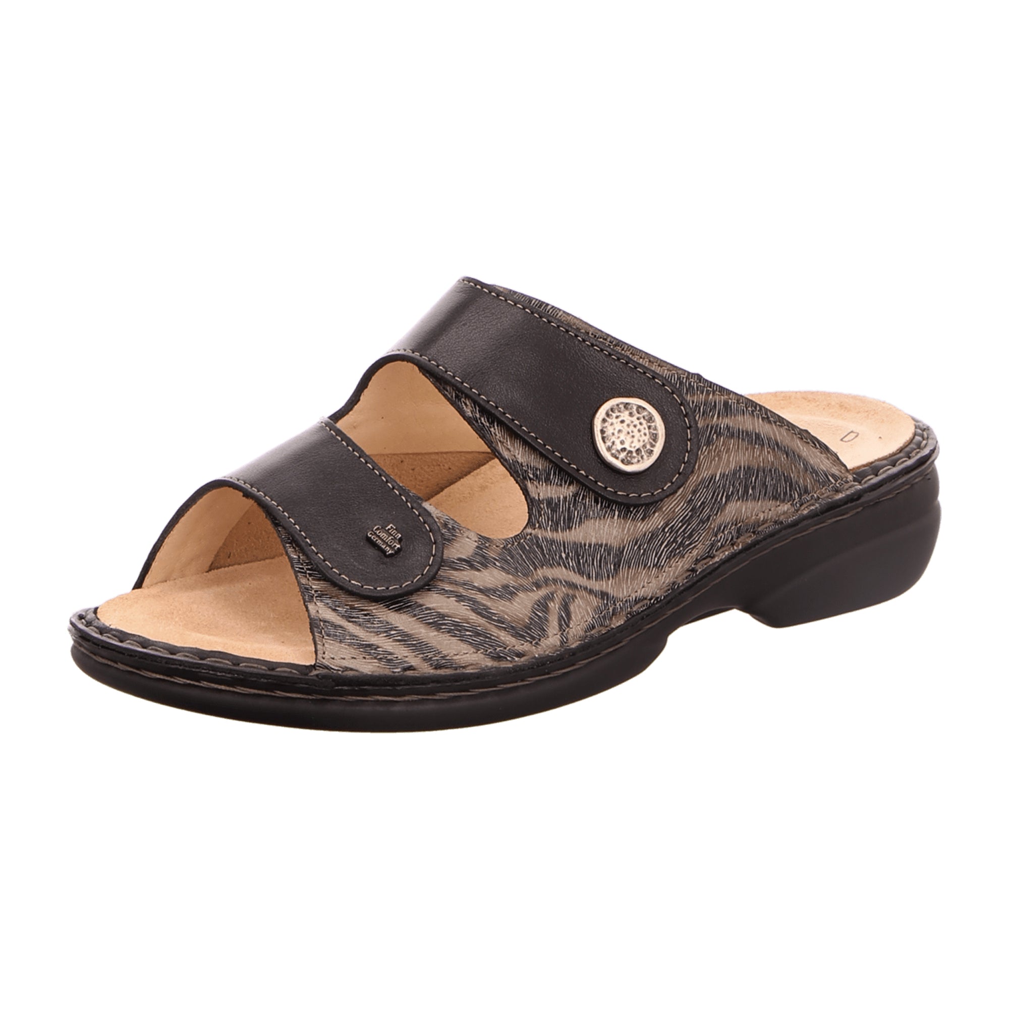 Finn Comfort Zeno Women's Sandals - Stylish & Durable Black Leather