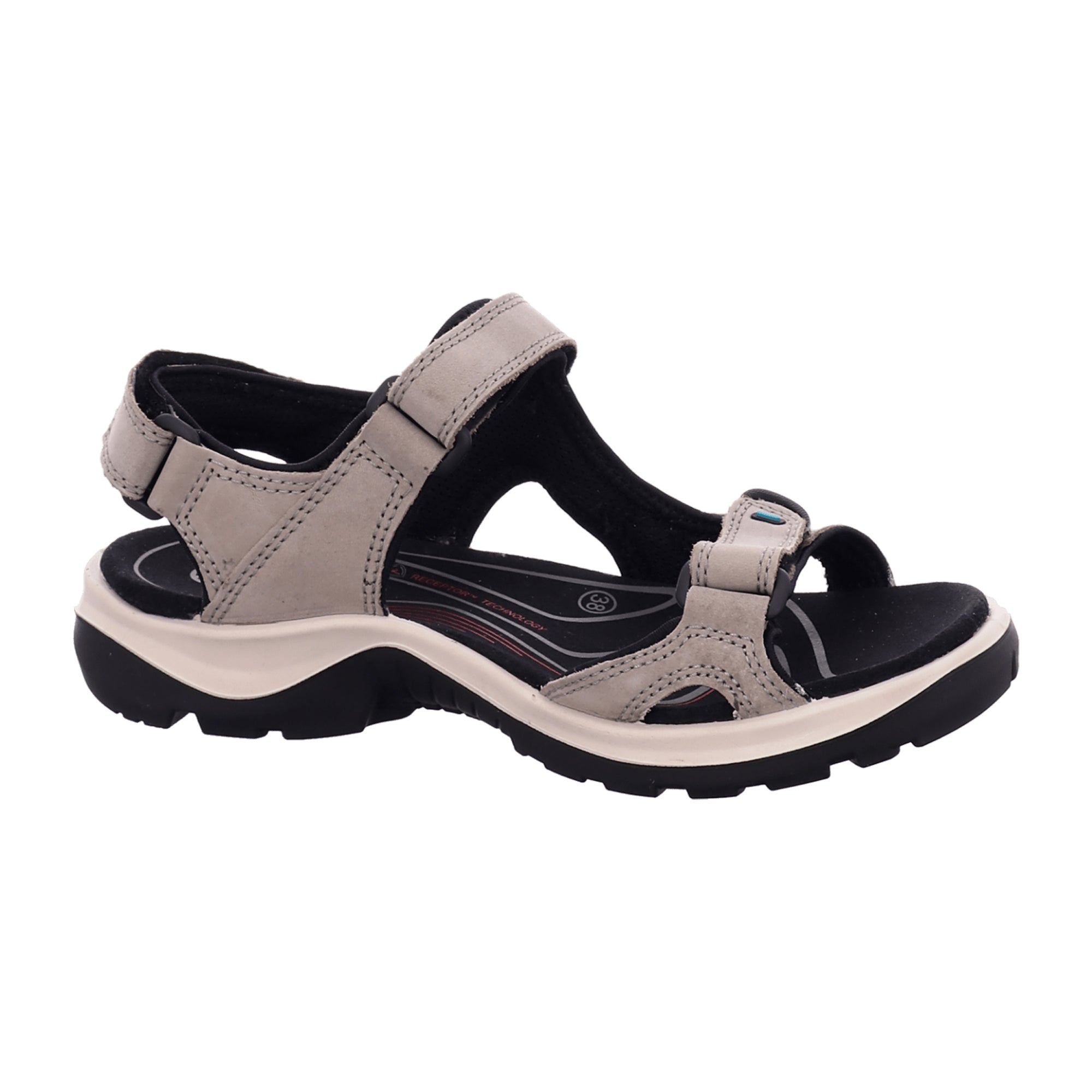 Ecco Women's Offroad Sandal in Beige - Durable Outdoor Footwear