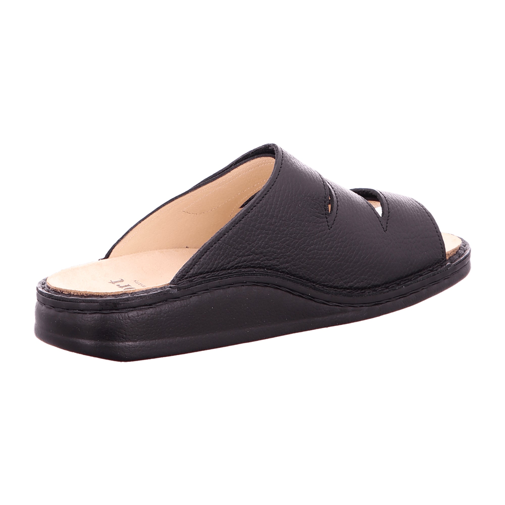 Finn Comfort Korfu Men's Comfort Sandals - Stylish Black Leather