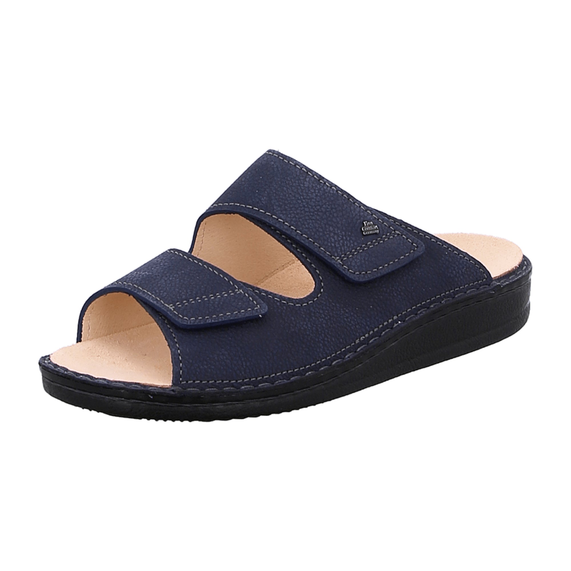 Finn Comfort Riad Men's Comfort Sandals, Stylish Blue