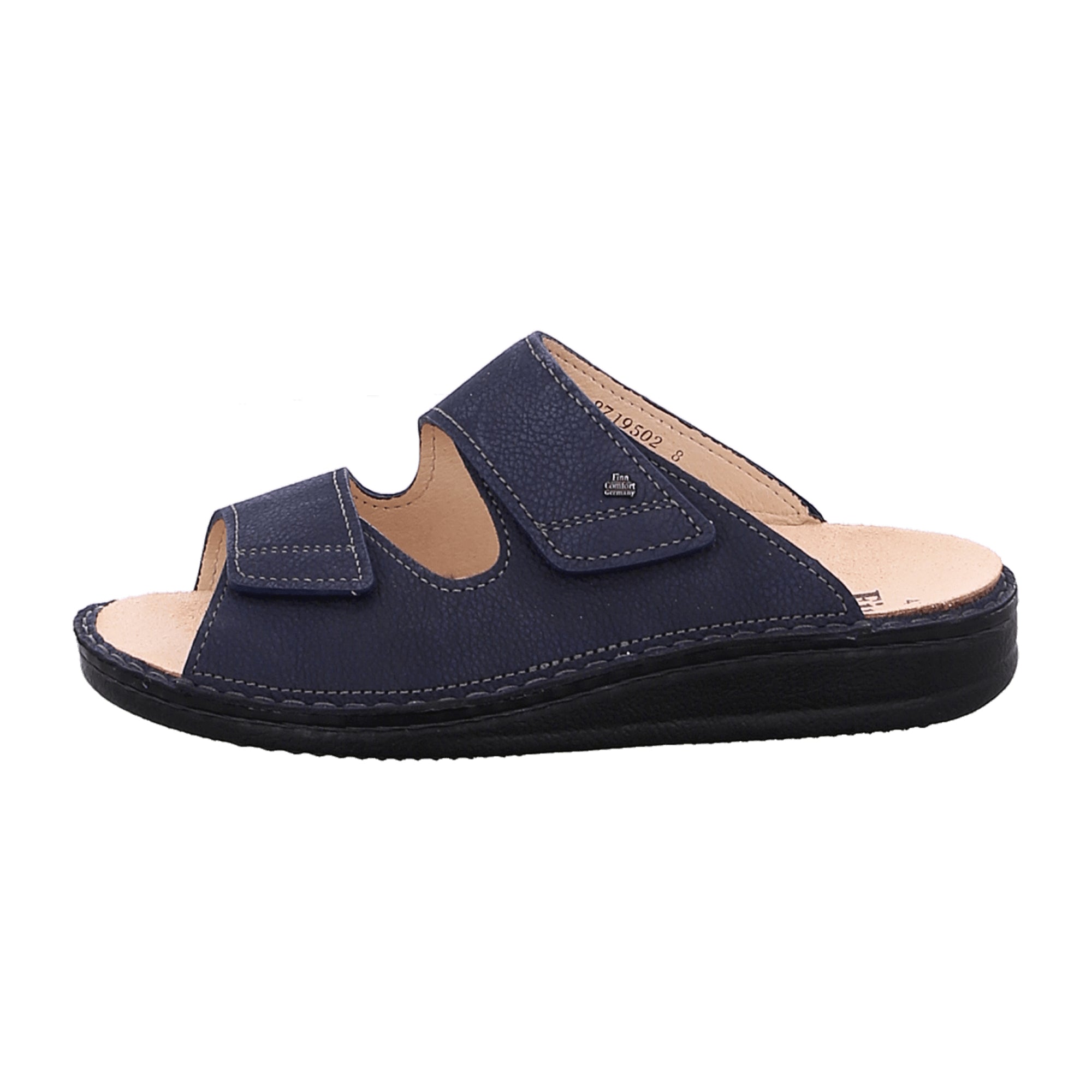 Finn Comfort Riad Men's Comfort Sandals, Stylish Blue