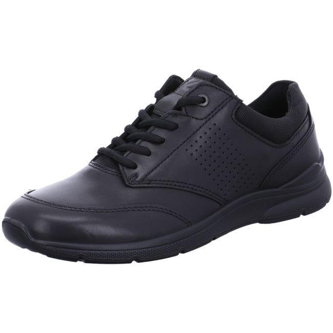 Ecco sporty lace-up shoes for men black - Bartel-Shop