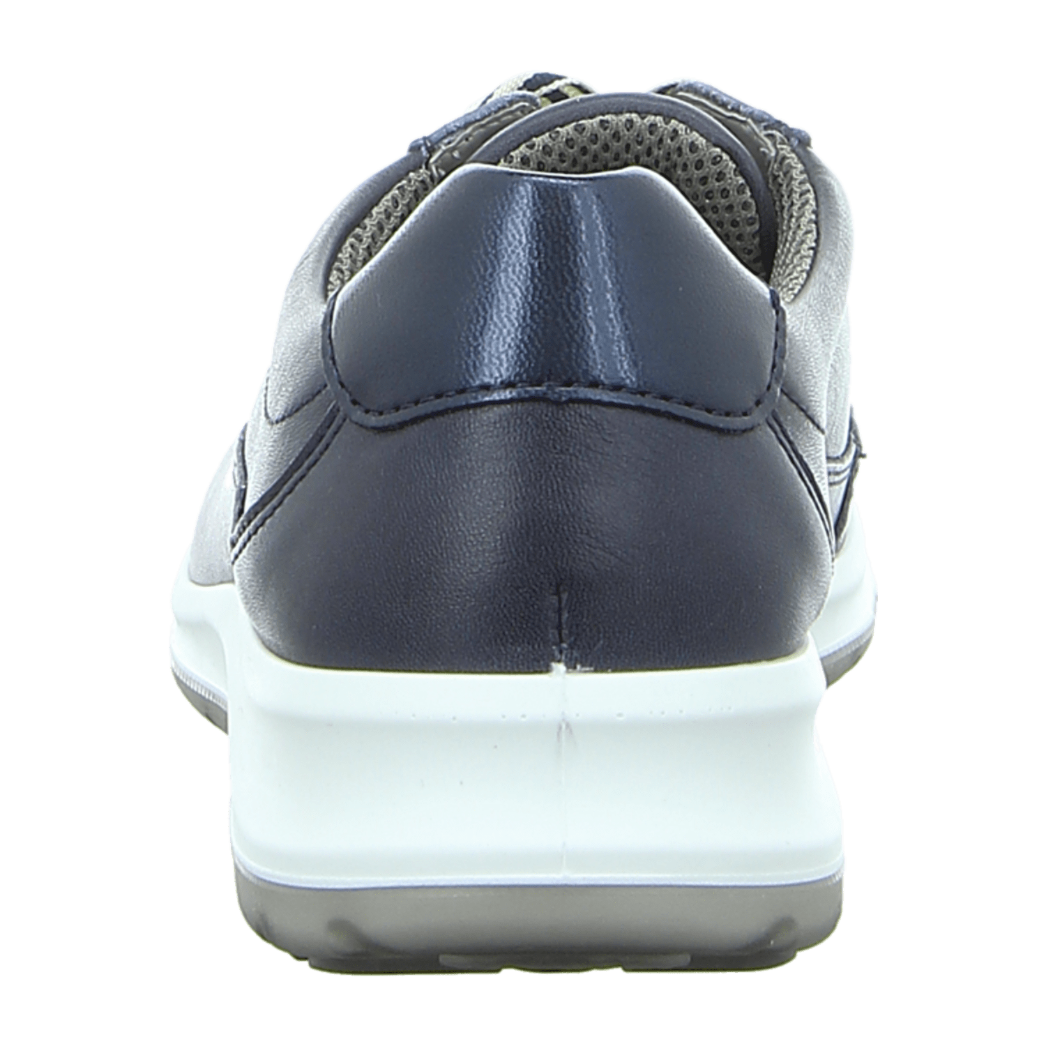 ARA Low-Top Sneakers for Women in Smooth Leather with Lace-Up Closure and Round Toe in Blue - Bartel-Shop