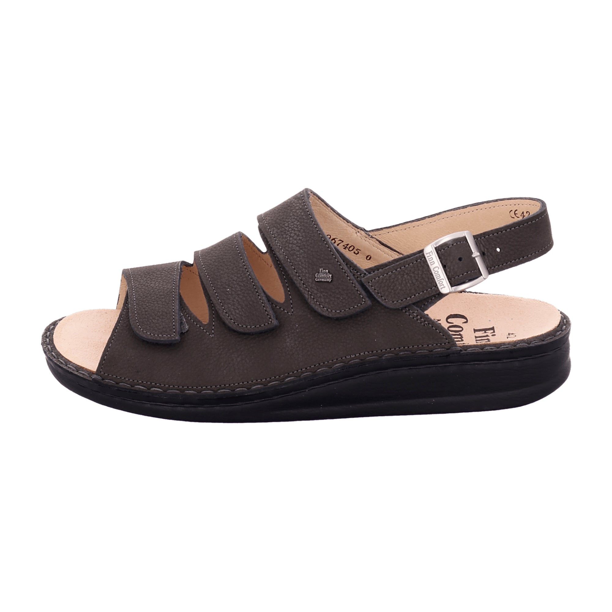 Finn Comfort SYLT Men's Sandals - Stylish & Comfortable in Gray