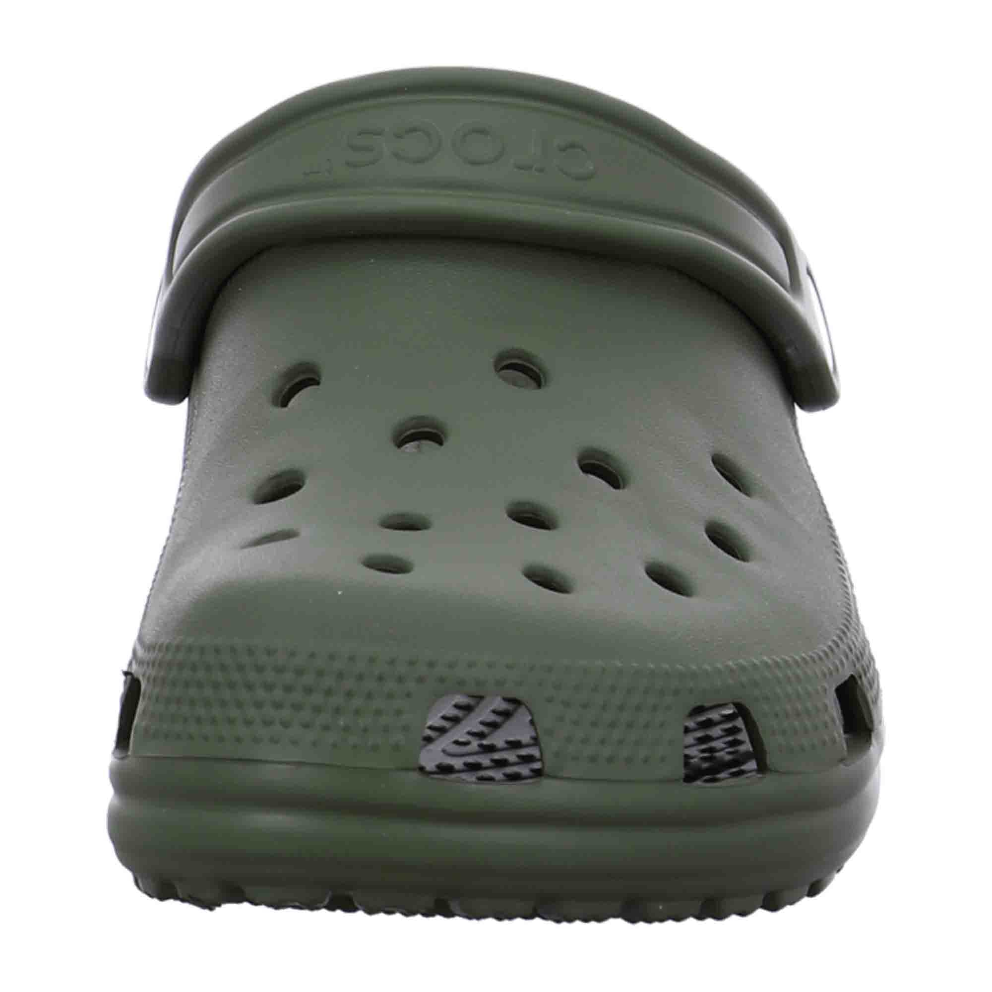 CROCS Classic Clogs for Men, Green - Comfortable, Durable, and Stylish