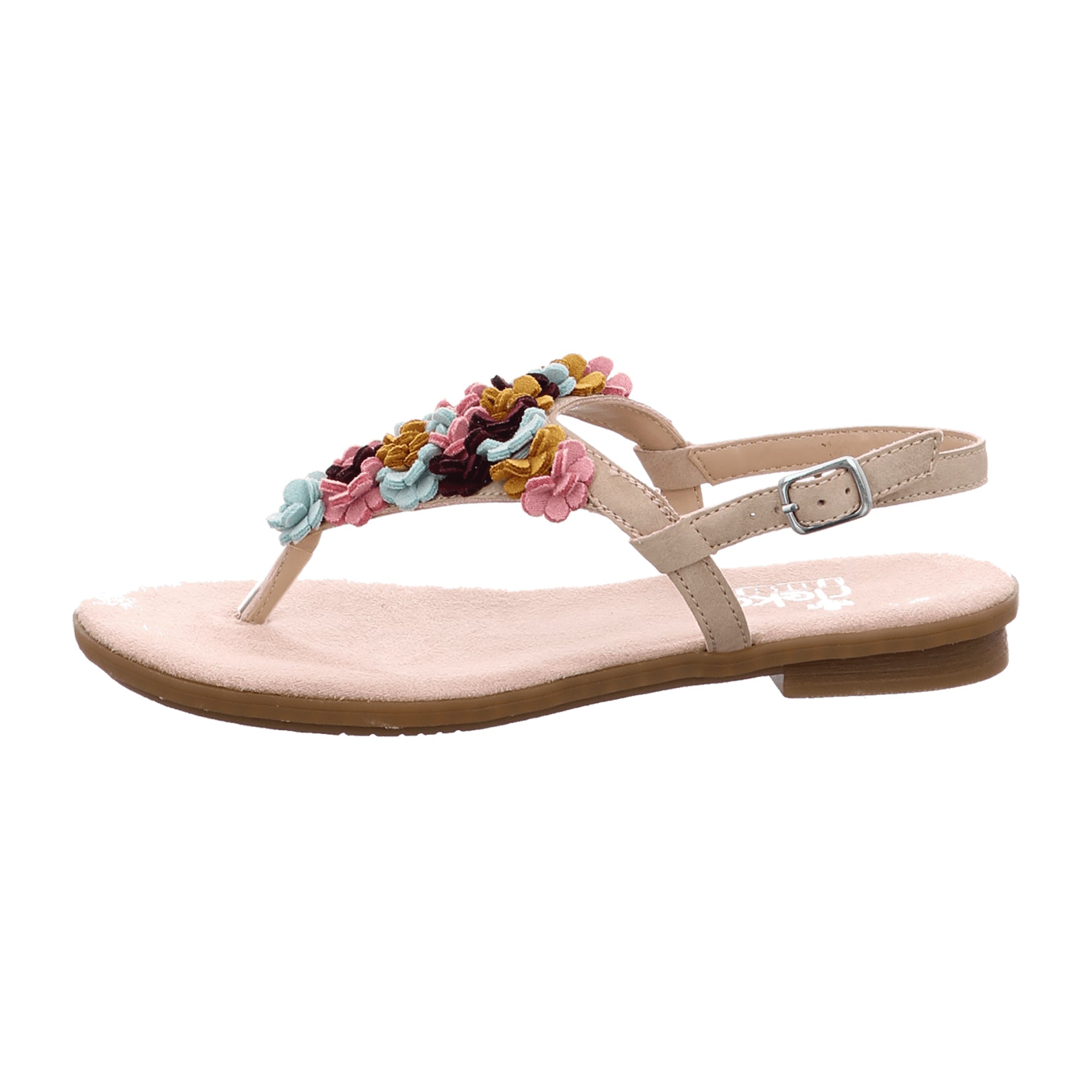 Rieker Women's Colorful Flat Shoes Synthetic Upper Textile Lining Spring Summer
