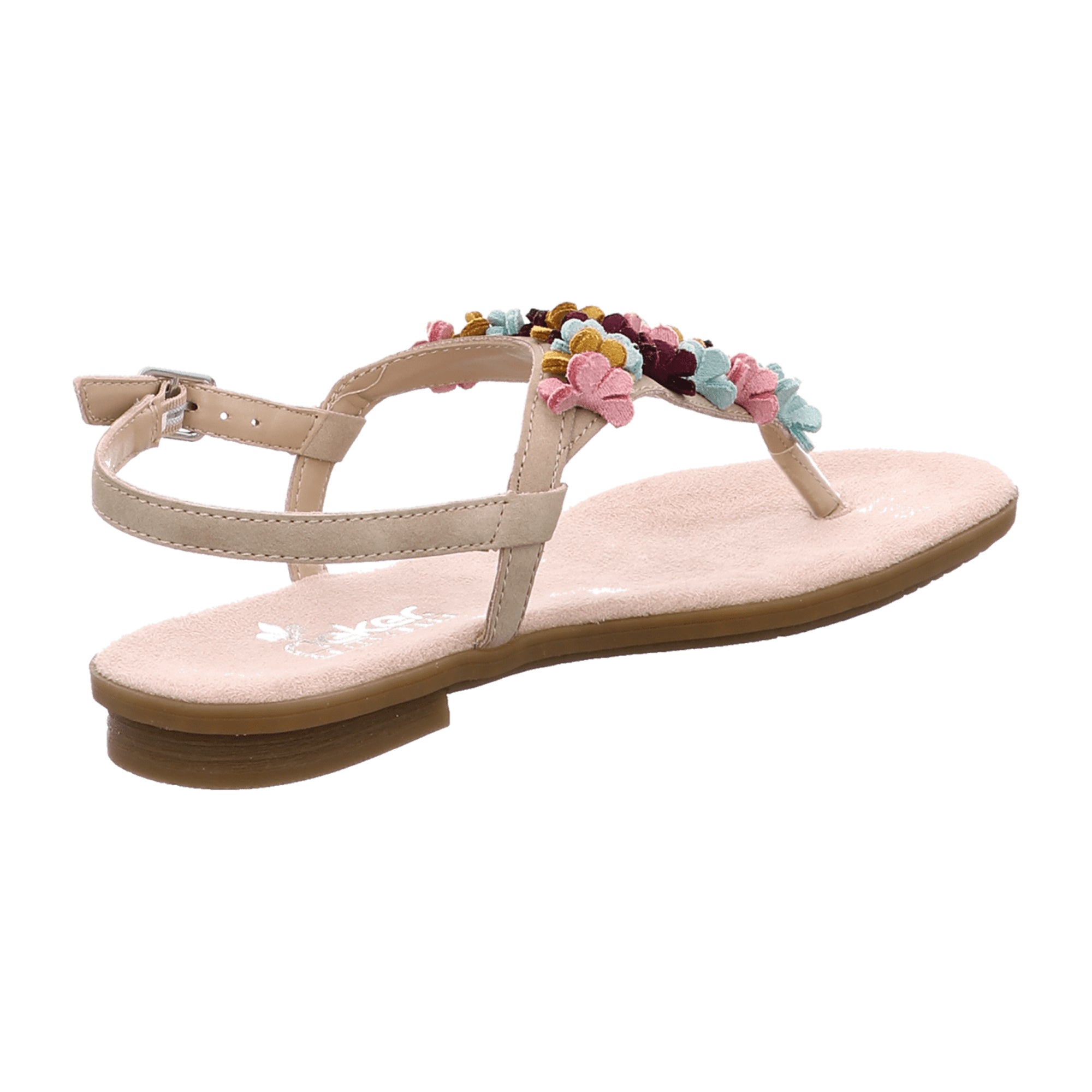 Rieker Women's Colorful Flat Shoes Synthetic Upper Textile Lining Spring Summer