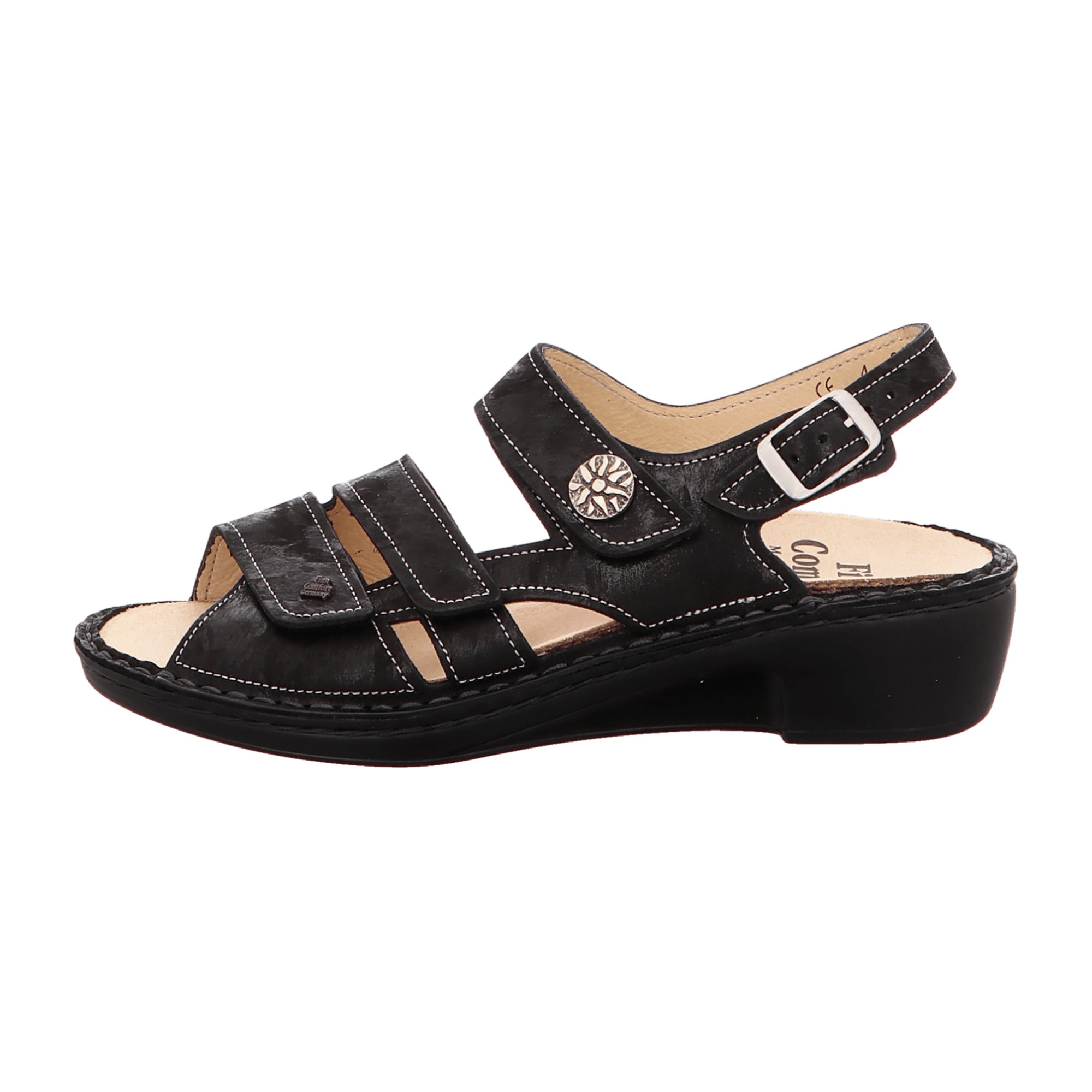 Finn Comfort Aversa Black Women's Comfort Shoes - Stylish & Durable