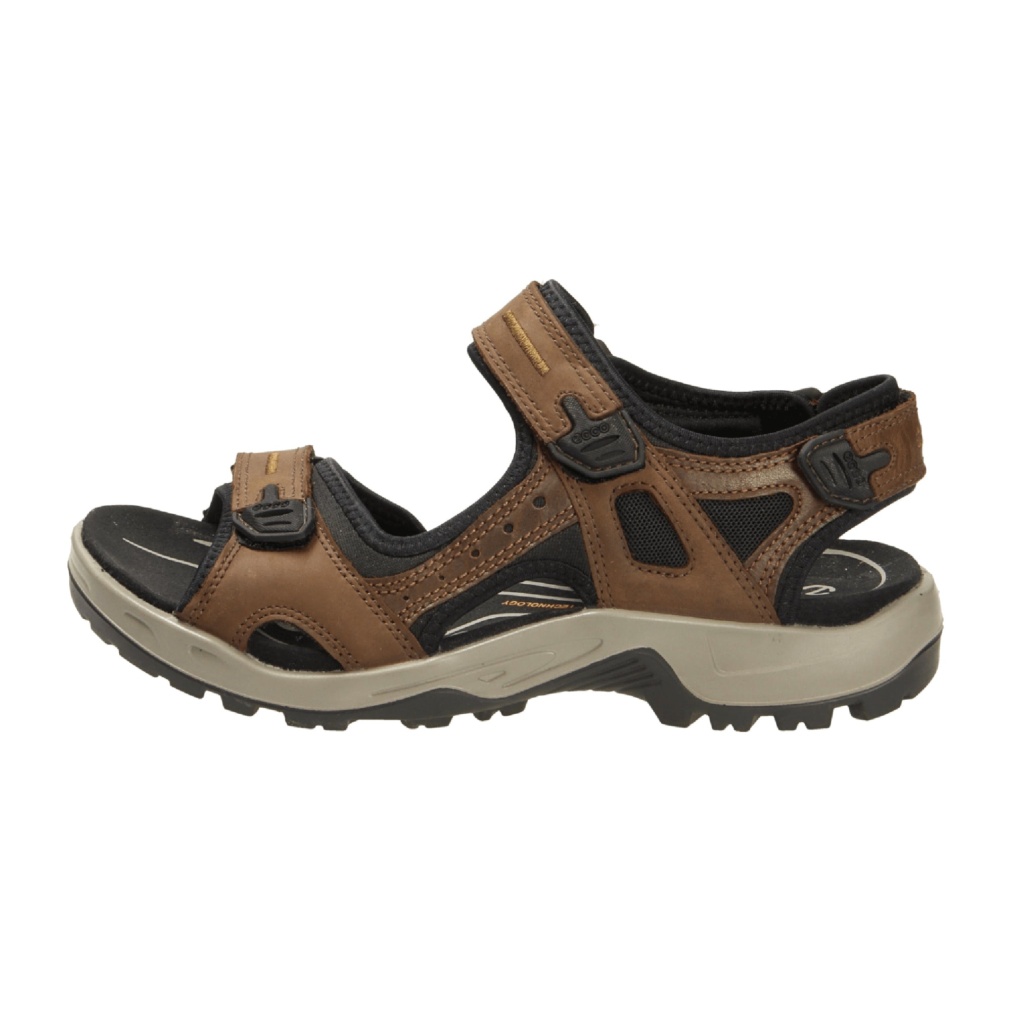 Ecco Offroad Men's Outdoor Sandal - Durable & Stylish - Brown