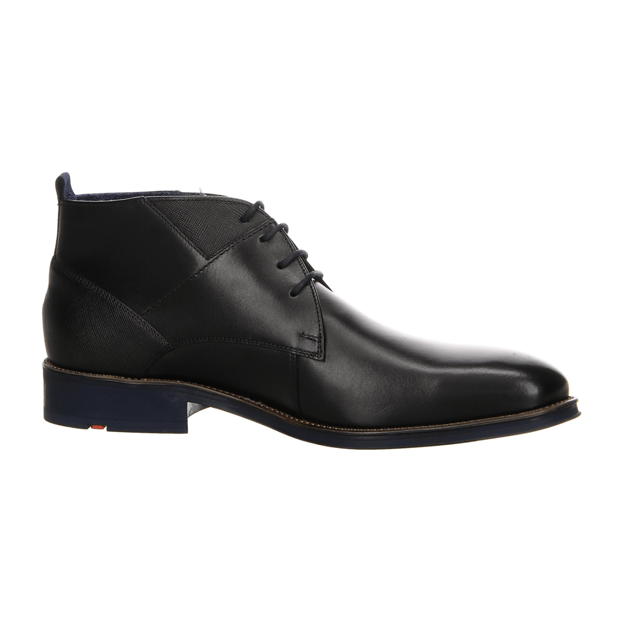 Rieker Burundi Black Men's Shoes Extra Wide Fit Lace-Up Ankle Boots