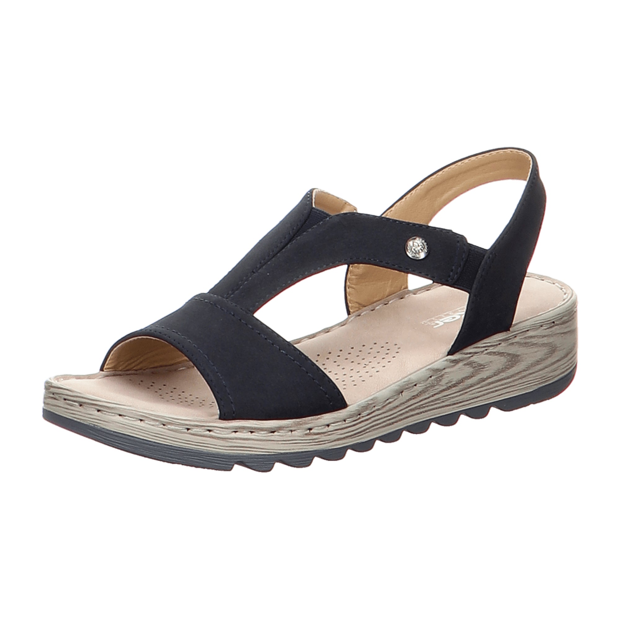 Rieker Comfortable Blue Sandals for Women Stylish and Versatile Footwear