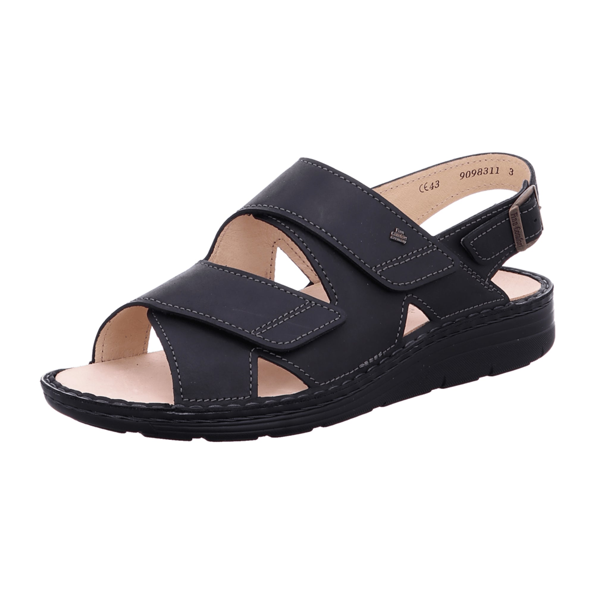 Finn Comfort Soria Men's Comfort Shoes in Black - Stylish & Durable