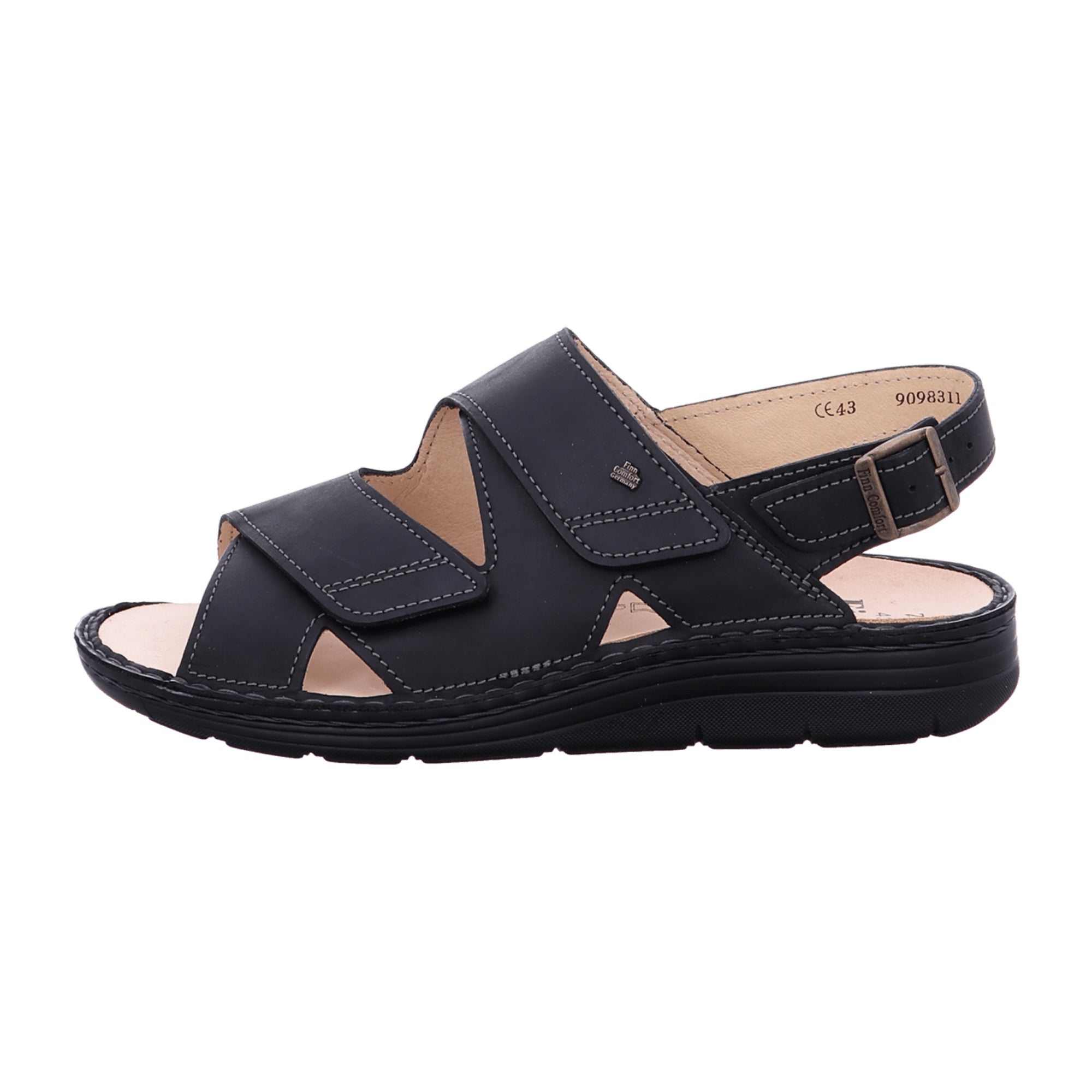Finn Comfort Soria Men's Comfort Shoes in Black - Stylish & Durable