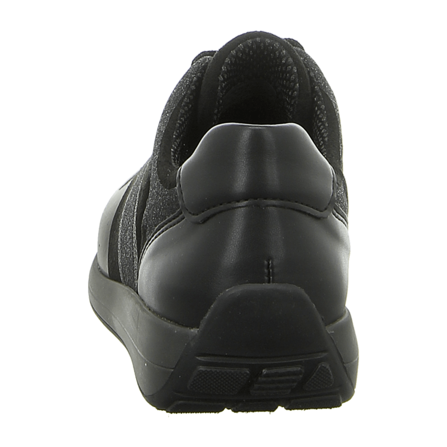 ARA Women's Lace-Up Shoes in Smooth Leather with Round Toe in Black - Low Style with Synthetic Sole and Cold-Lined Interior