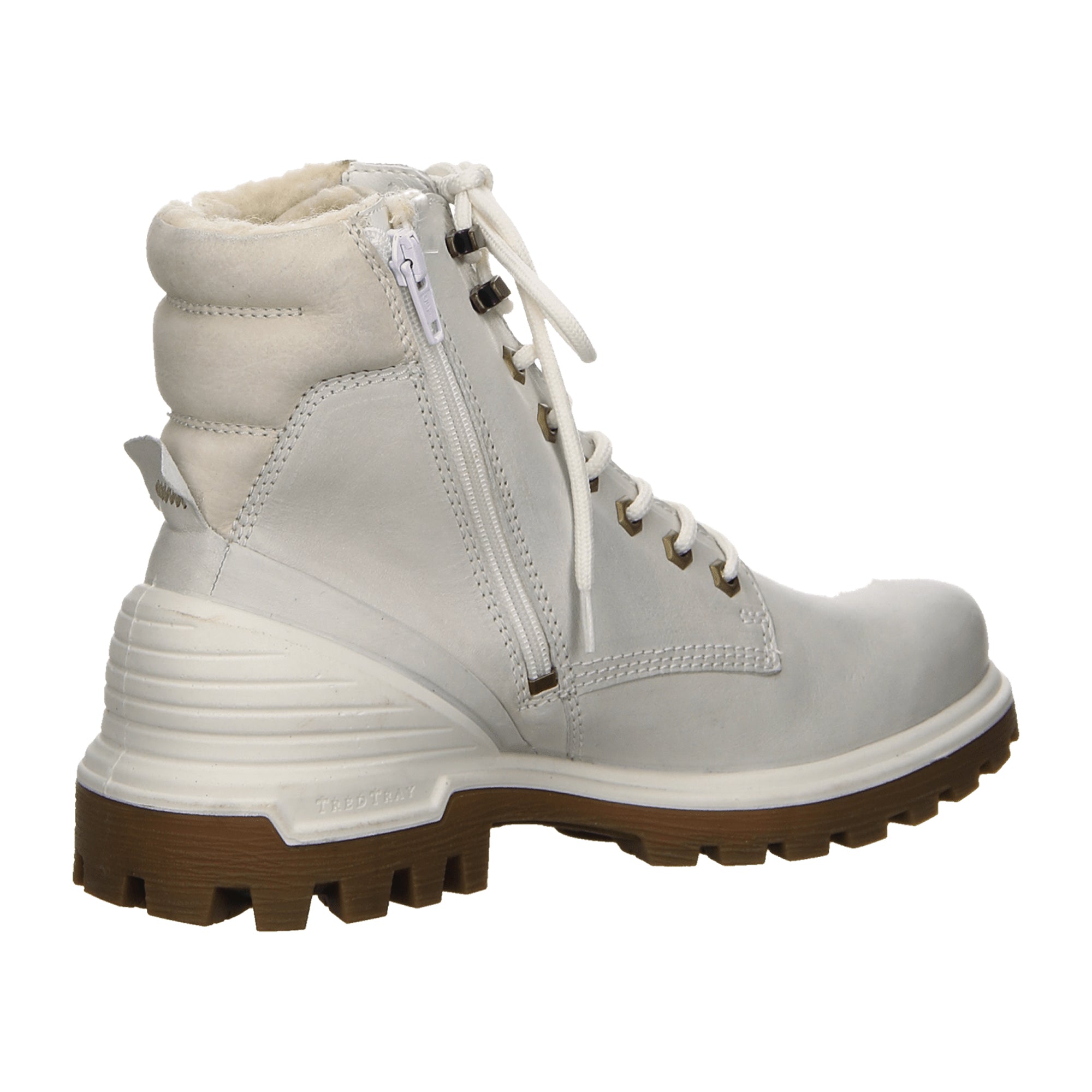 Ecco TREDTRAY W Women's Boots Stylish White Leather Durability