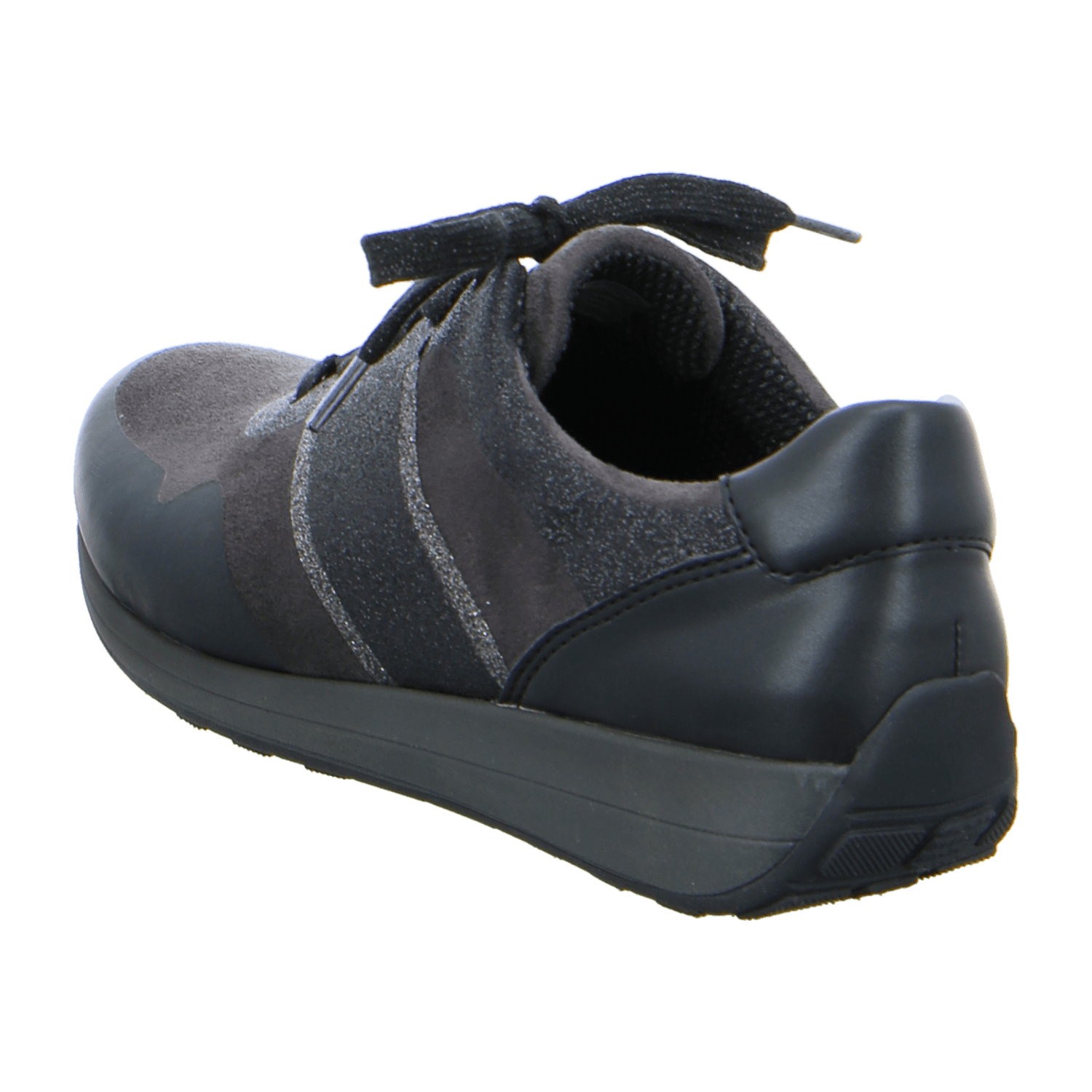ARA Women's Sneakers in Grey, Synthetic Lace-Up Shoes with Round Toe and Cold-Weather Lining - Bartel-Shop
