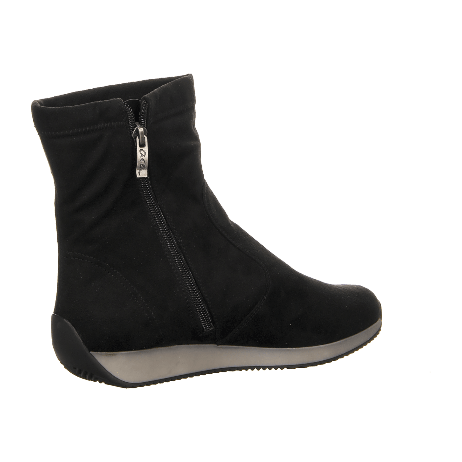 ARA LISBON Women's Ankle Boots with Zipper in Black - Bartel-Shop