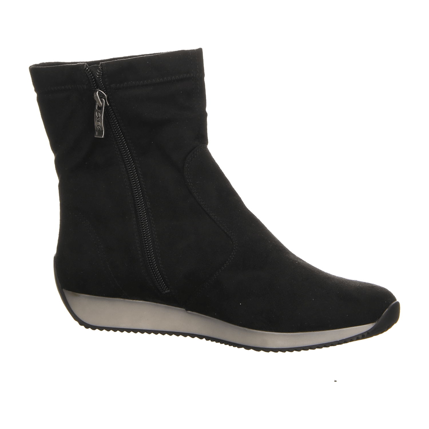 ARA LISBON Women's Ankle Boots with Zipper in Black - Bartel-Shop