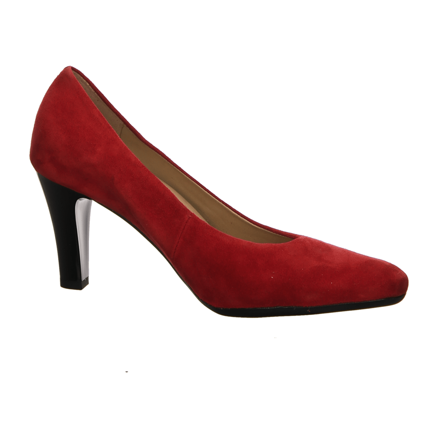 ARA MARSEILLE Women's Shoes in Red with Leather Lining and Rubber Sole, Slip-On Design - Bartel-Shop