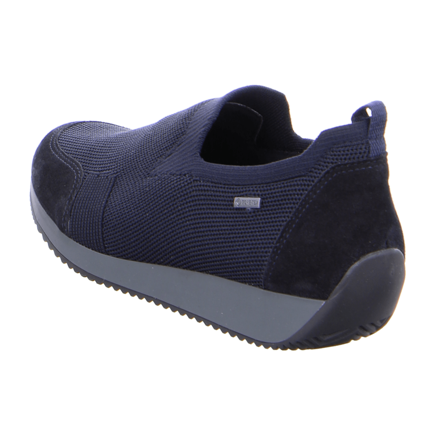 ARA LISBON Women's Blue Suede Slippers with Lace-Up Detail and Round Toe - Bartel-Shop
