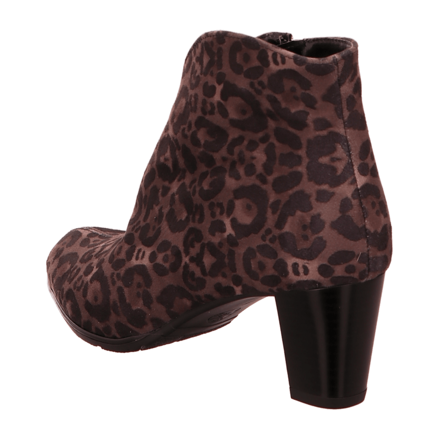 ARA TOULOUSE TO Women's Ankle Boots Animal Print with Zipper Round Toe