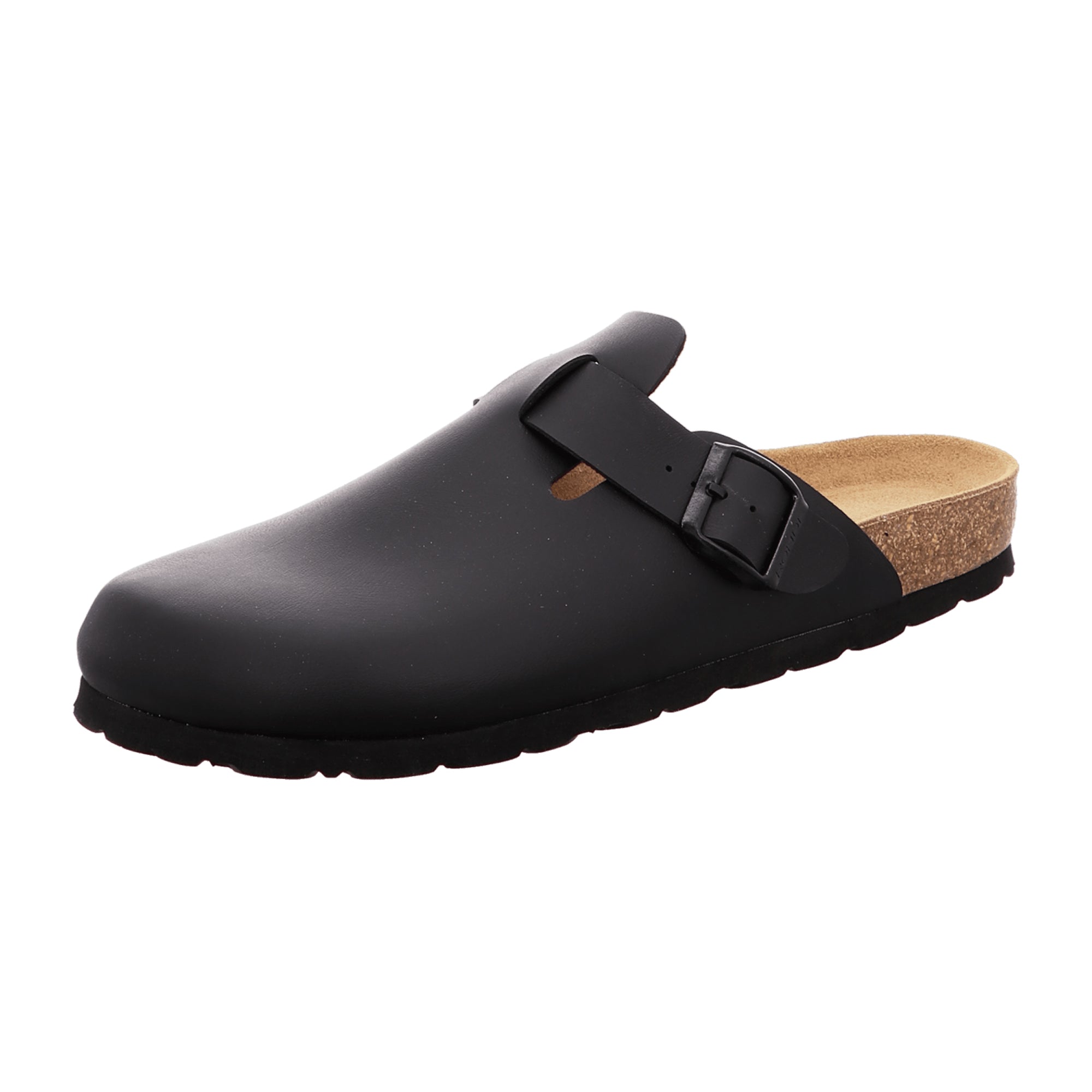 Rohde Men's Black Clogs Synthetic Upper Textile Lining Flat Heel