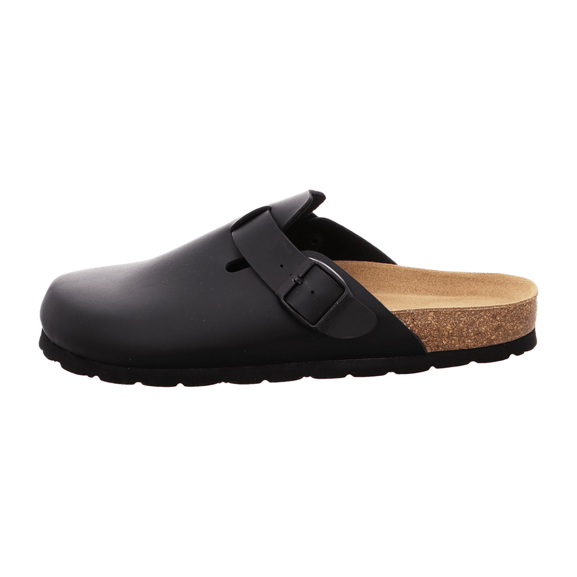 Rohde Men's Black Clogs Synthetic Upper Textile Lining Flat Heel