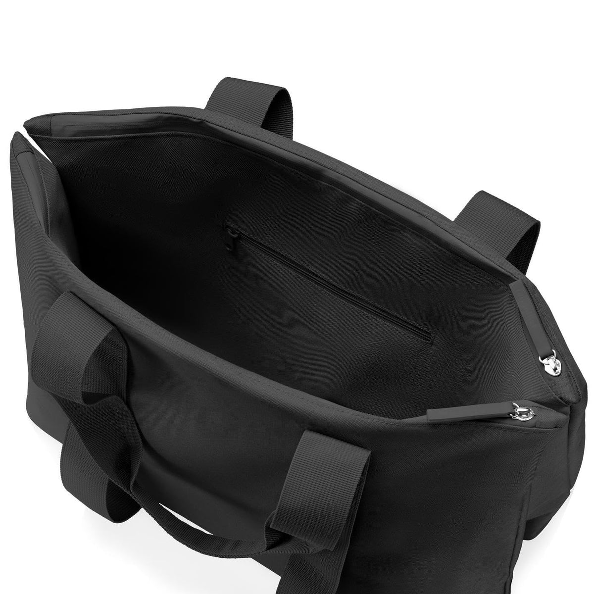 reisenthel Sportshopper Mix Black - Lightweight Foldable Reusable Shopping Bag